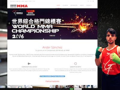Colaboración con Ander Sánchez MMA